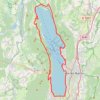 Tour du Lac du Bourget GPS track, route, trail