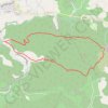 Salernes - les ruines de Garduera et de Peneyron GPS track, route, trail