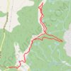 Bougnon - vers sentier de l'Agriotier GPS track, route, trail