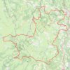Tour des monts d'Aubrac_1 GPS track, route, trail