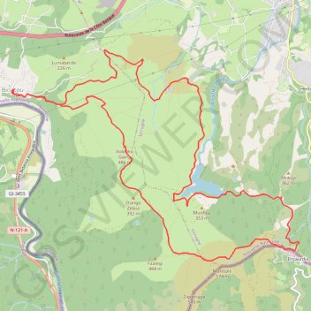 Biriatou GPS track, route, trail