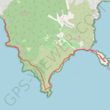 Gigaro - Cap Lardier - Cap Taillat GPS track, route, trail