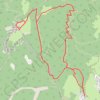 La Pinéa depuis Gervais (Sarcenas) GPS track, route, trail