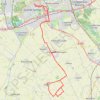 Tracé actuel: 23 AVR 2024 13:47 GPS track, route, trail