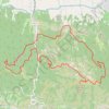 De la cabane des Santons Bourges à la Tour de guet des Baux GPS track, route, trail