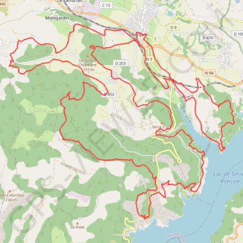 Terr' Des Alpes GPS track, route, trail