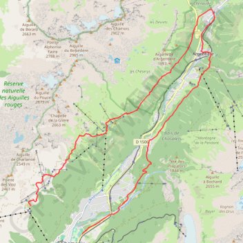 Cross du Mont-Blanc GPS track, route, trail