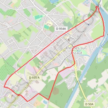 Circuit du Cavalier - Somain Péruwelz - Fresnes-sur-Escaut GPS track, route, trail