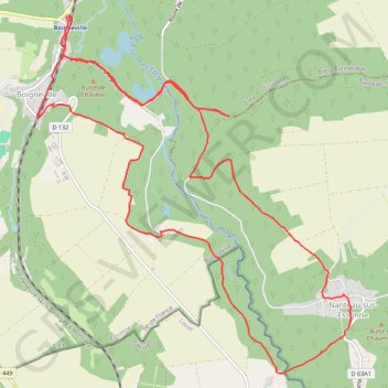 Boigneville 06 GPS track, route, trail