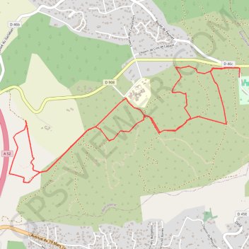 Plaine de Baumont GPS track, route, trail