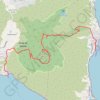 Terdav - Eoliennes - J3 - Ascension à Salina GPS track, route, trail