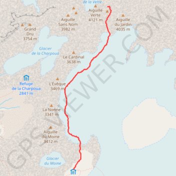 Grande Rocheuse GPS track, route, trail