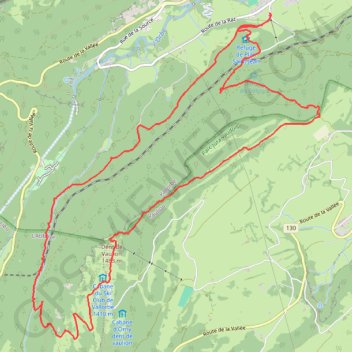 Dent de Vaulion depuis Vallorbe GPS track, route, trail