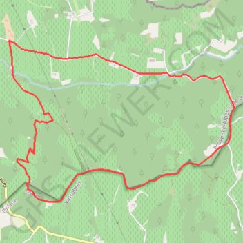 Les Bornes papales GPS track, route, trail
