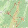 Journée au frais en Belledonne ! Grand Rocher, descente sur Fond de France, remontée au col du... - Vélo - Strava by Stravatogpx app GPS track, route, trail