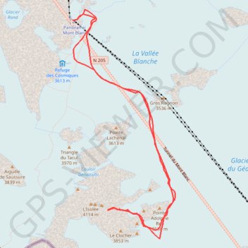 Col du Diable GPS track, route, trail