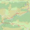 Loubaresse - Le Bez GPS track, route, trail