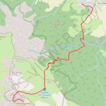 Sommet de la Montagnette (1972m) par le Pas de lâEssaure valverco GPS track, route, trail