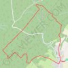 Rando "loups-garou de la Serre" GPS track, route, trail