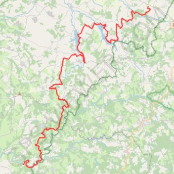 Eymouthiers - Chassenon GPS track, route, trail