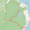 🚶 Trace de Rorota par Fort-Diamant GPS track, route, trail