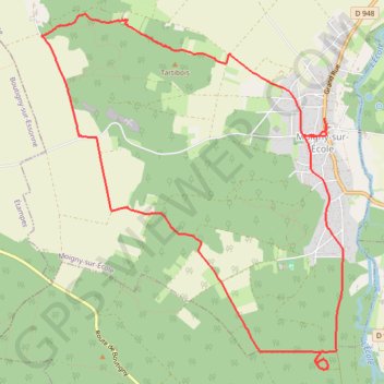 Une visite au cyclope GPS track, route, trail