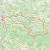 De Foix à Montségur GPS track, route, trail