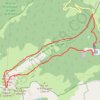 Madrès par le Col de Jau GPS track, route, trail