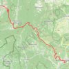 Chemin de la Sainte-Baume 9ème tronçon de Nyons à Buis-les-Baronnies GPS track, route, trail