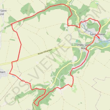 Saint Hilaire Plessis Chalouette GPS track, route, trail