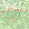 Margeride GPS track, route, trail