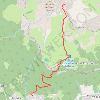 Col de Barmerousse GPS track, route, trail