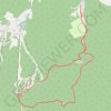 덕유산 칠봉코스 GPS track, route, trail