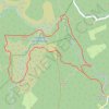 [Itinéraire] Sentier de découverte des landes et tourbières de la Mazure : Grande boucle GPS track, route, trail