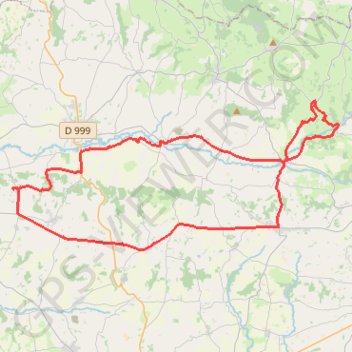 Vélo en soirée ⛅ GPS track, route, trail