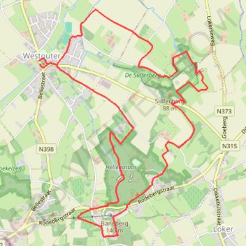 Sint-Eligius GPS track, route, trail
