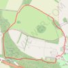 Stanmer circular walk GPS track, route, trail