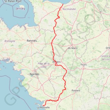 Velo Francette GPS track, route, trail