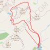 Chalets de Bise lac de Darbon GPS track, route, trail