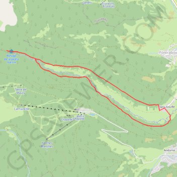 Haut Confluent - Le Vall de Galbe GPS track, route, trail