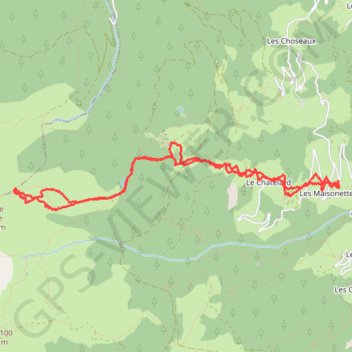 Epaule de Roche Plane (Beaufortain) GPS track, route, trail