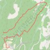 Chartreuse de Valbonne - La Broze GPS track, route, trail