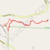 Palomar trail, first part GPS track, route, trail