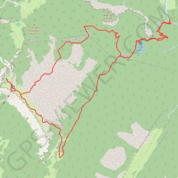 Boucle au Parmelan GPS track, route, trail