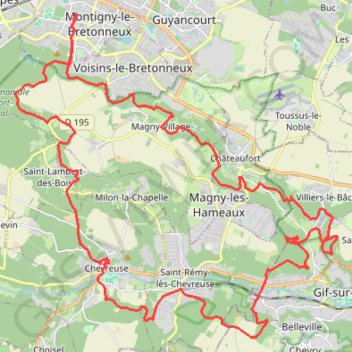 Bossagogo GPS track, route, trail