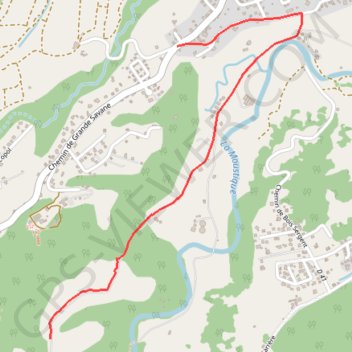 Canyon de la Moustique GPS track, route, trail