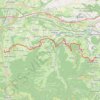 Chemin du Piemont de Valcabrère à Lortet GPS track, route, trail