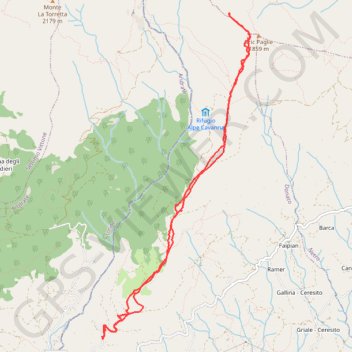 Bric Paglie GPS track, route, trail