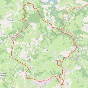 La Fidélienne - Saint-Fiel GPS track, route, trail