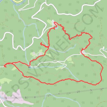 Sidobre - Rocs du Cremaussel GPS track, route, trail